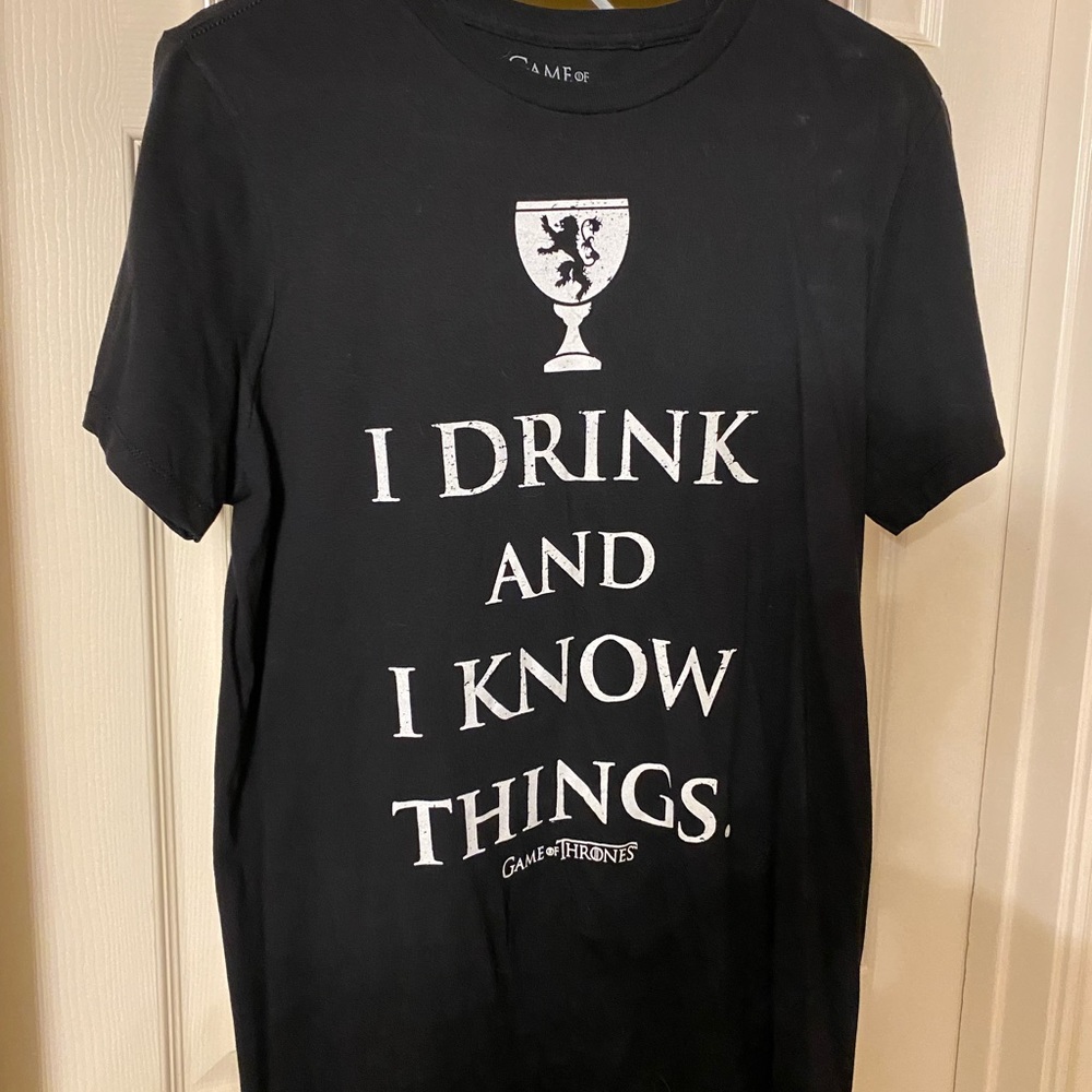 Medium Game of Thrones T-shirt Black